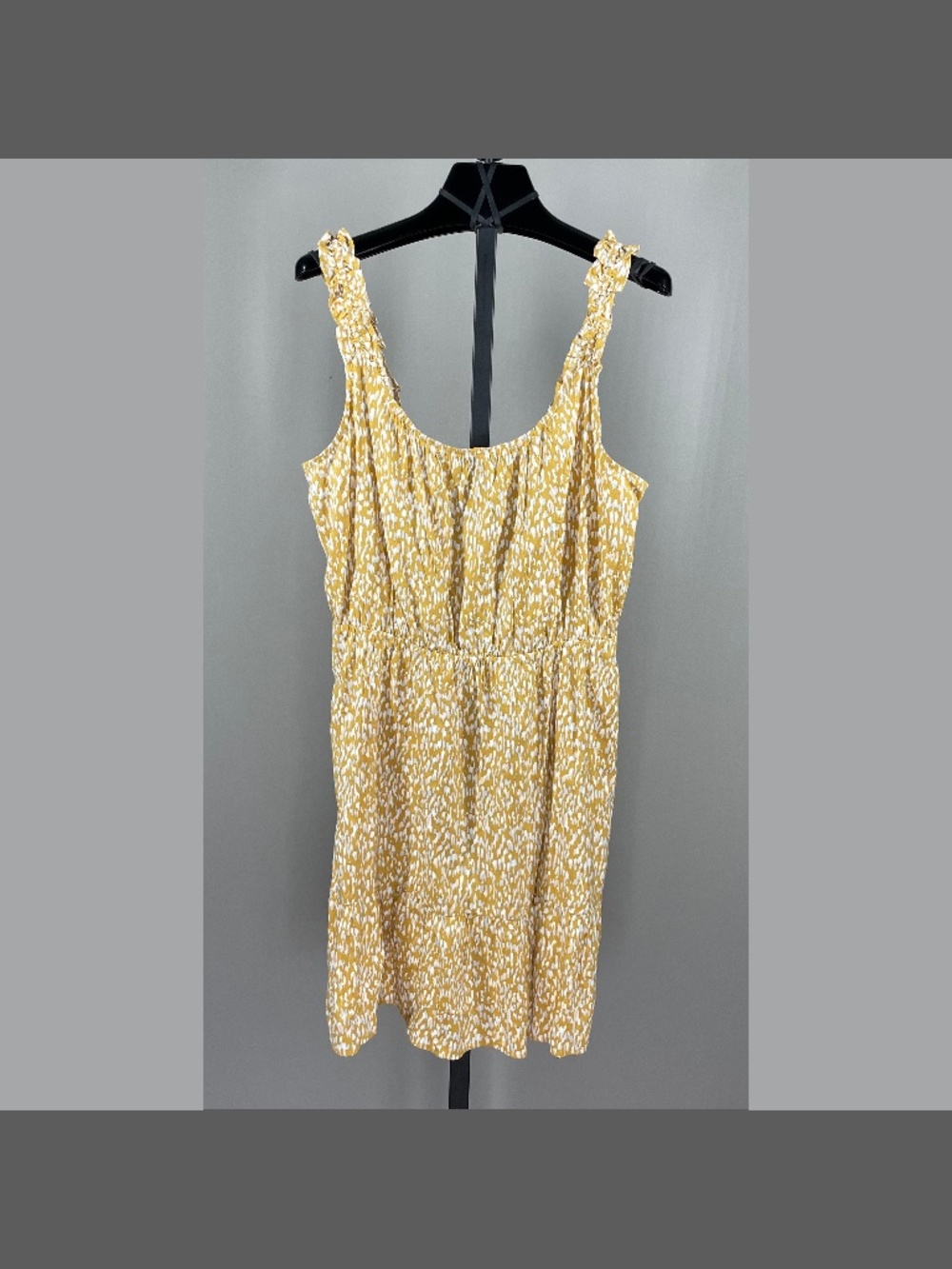 NEW Banana Republic Dress Womens Medium brown white flecked sheath preppy casual